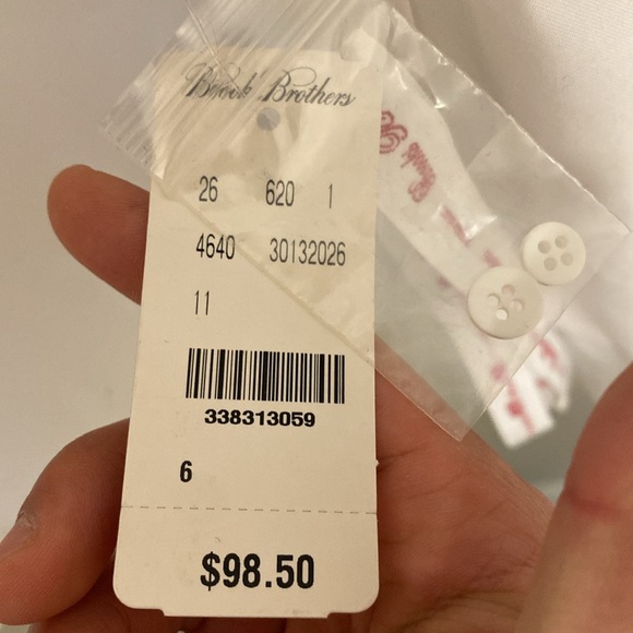 women's brooks brothers 1818 miracle shirt blouse - Picture 4 of 5